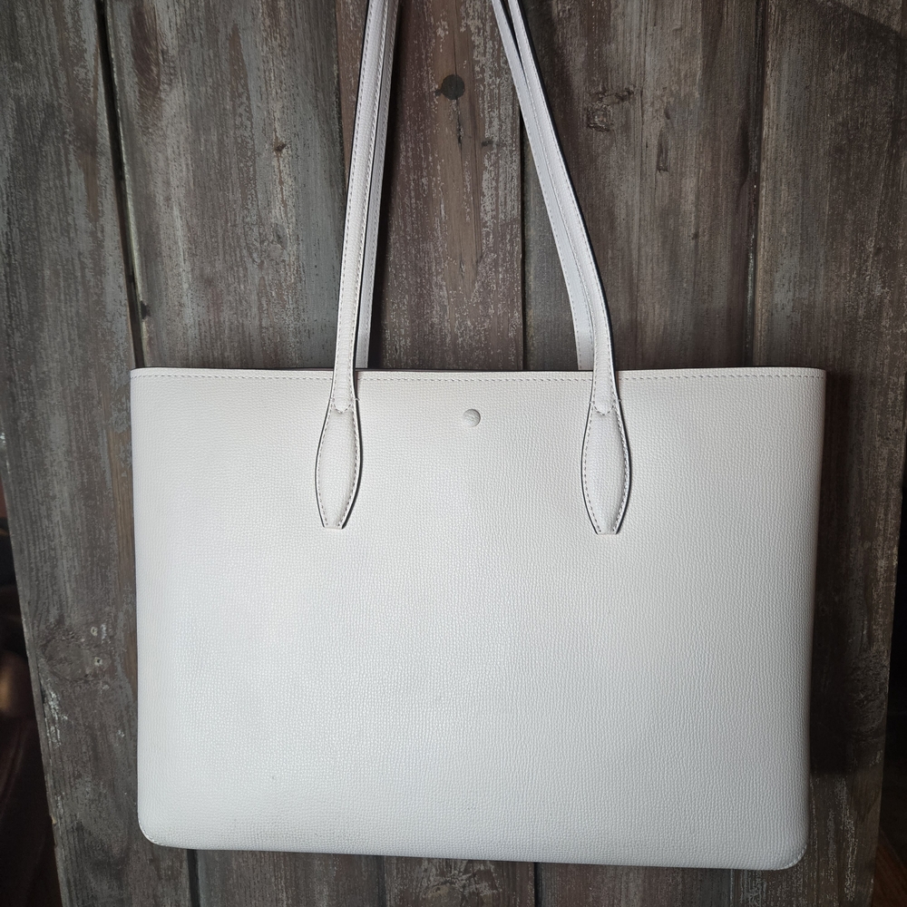 Kate Spade White Tote Bag - Picture 2 of 6